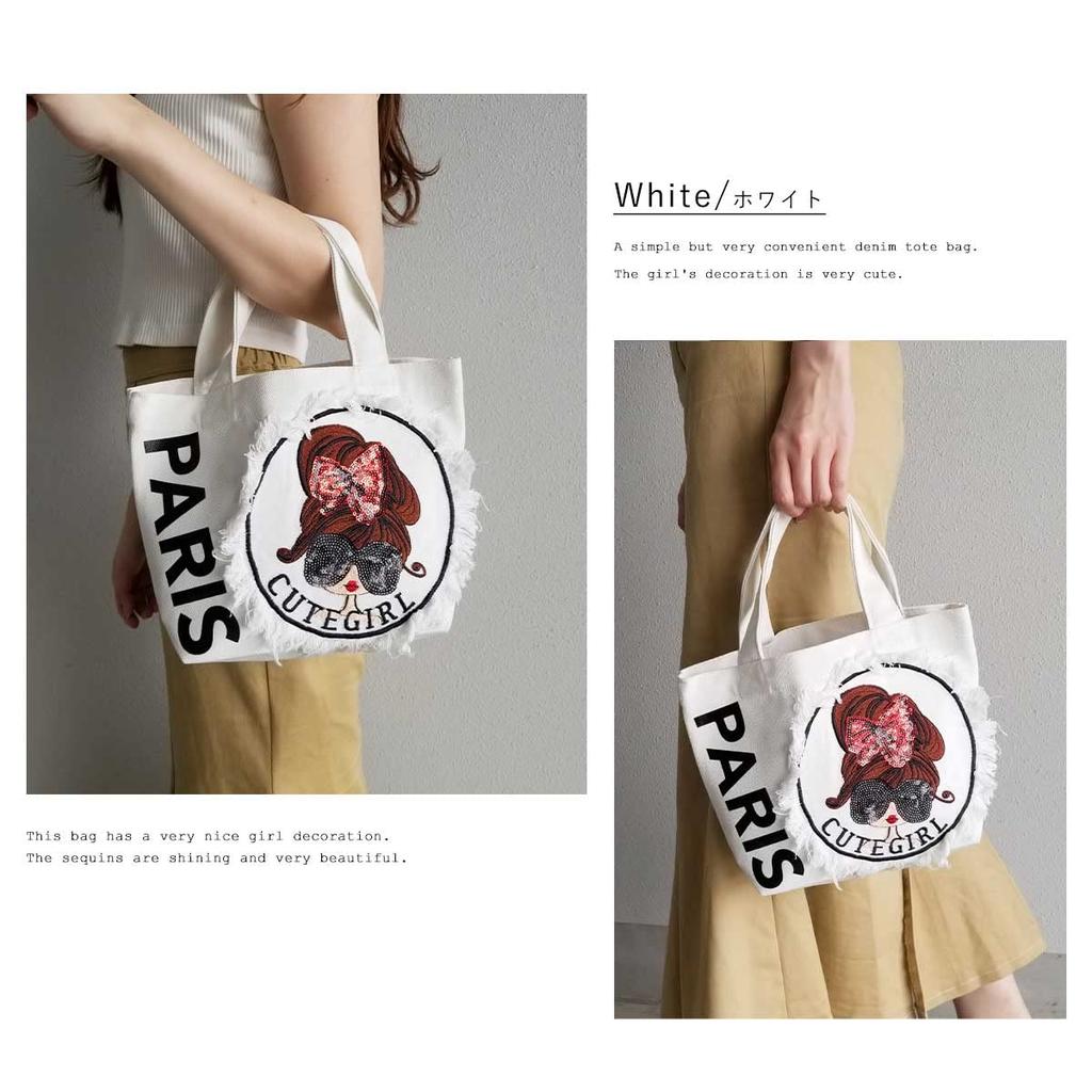 DIVA Rose Women's Mini Tote Bag, Small, Lightweight, Lunch Bag, Handbag for Girls (Light Blue)