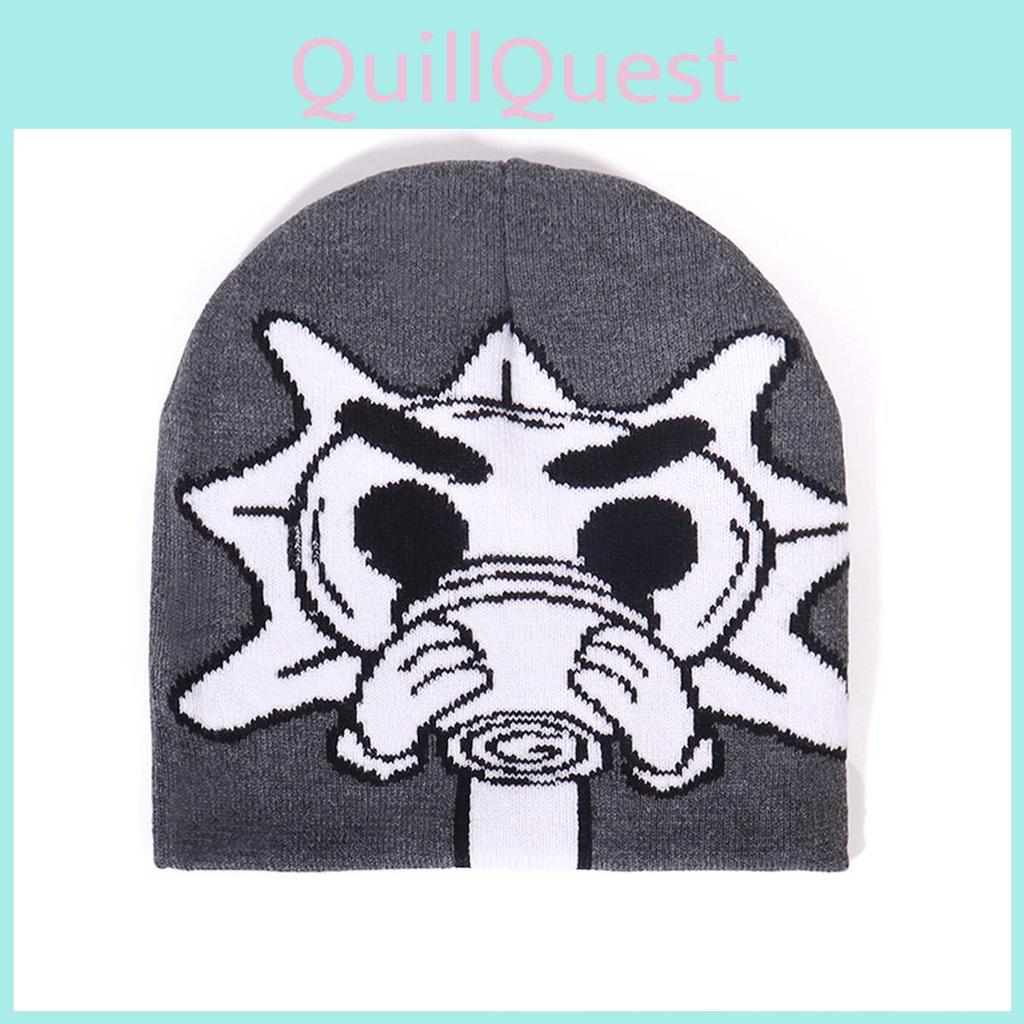 Sunflowers Drink Water Pattern Knitted Cap Winter Casual Breathable Fashion