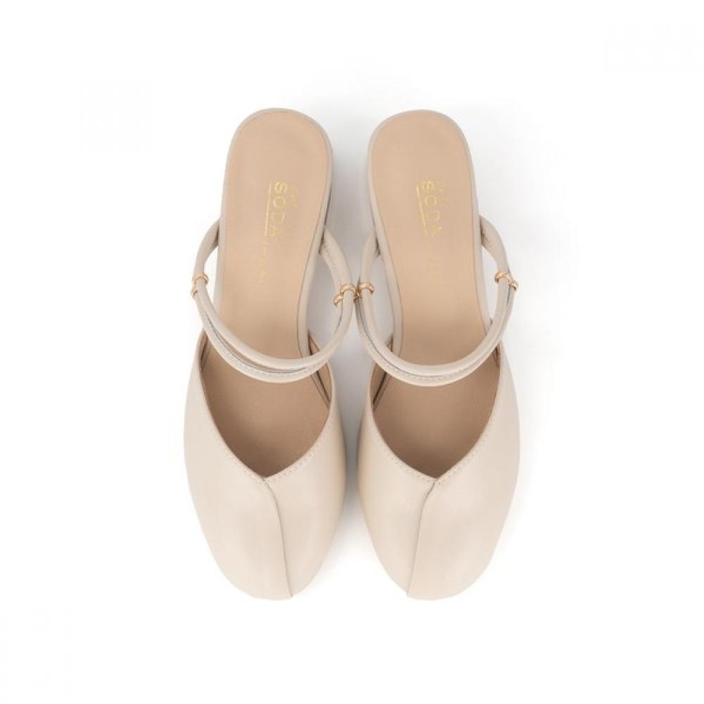 SODA Women S Semi dreSS Two Way Slingback Apo201ka32