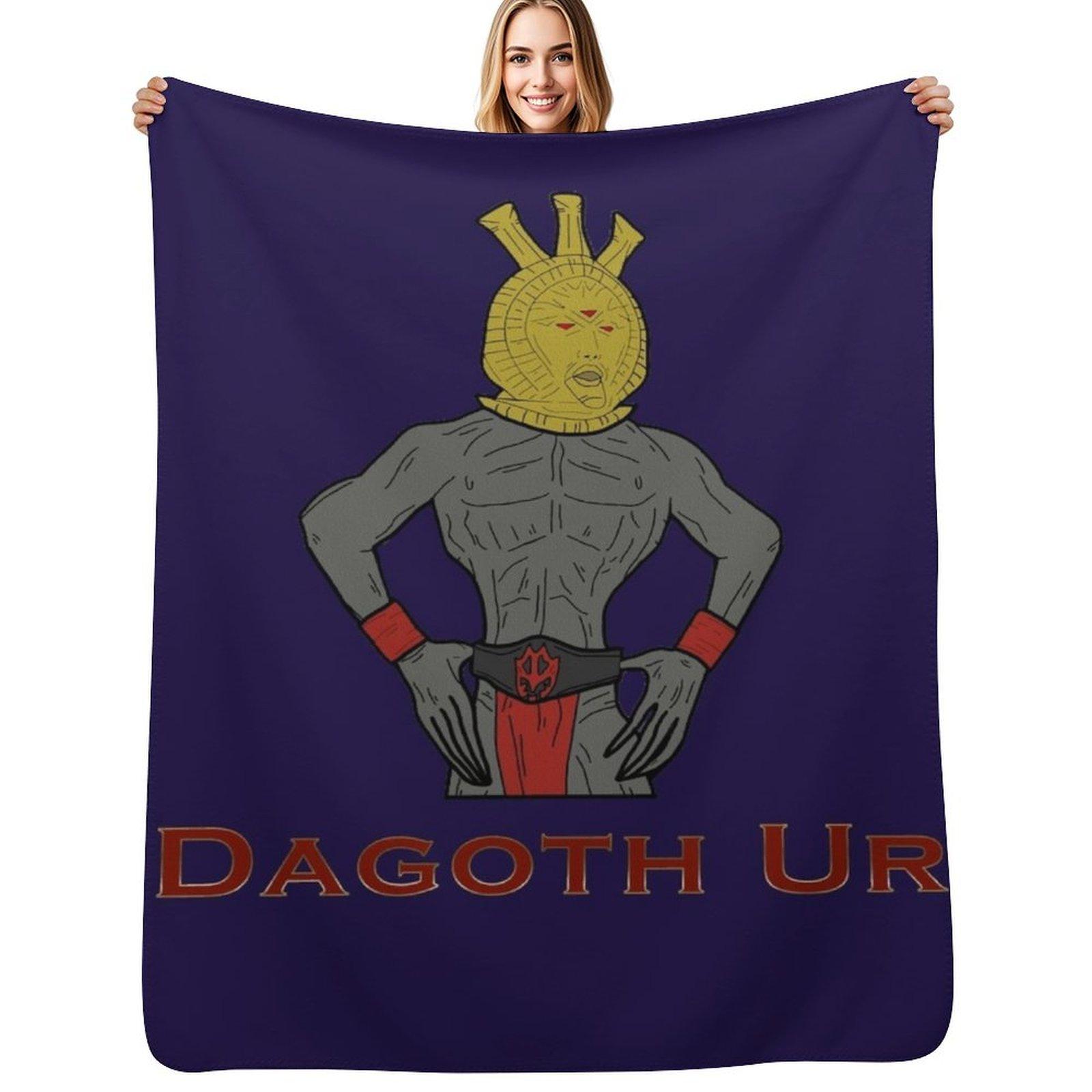 Dagoth Ur Throw Blanket Flannel Fleece Soft Warm Throw Blanket Size: 75*100cm, Weight: 230 GSM