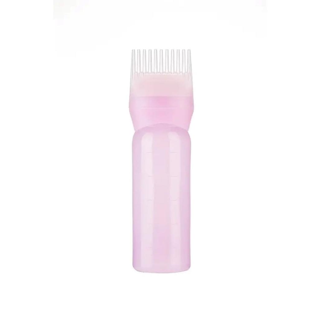 Hairdressing Cleaning Shampoo Bottle Comb Teeth Hair Bottle Cream Color Scale Perm Bottle