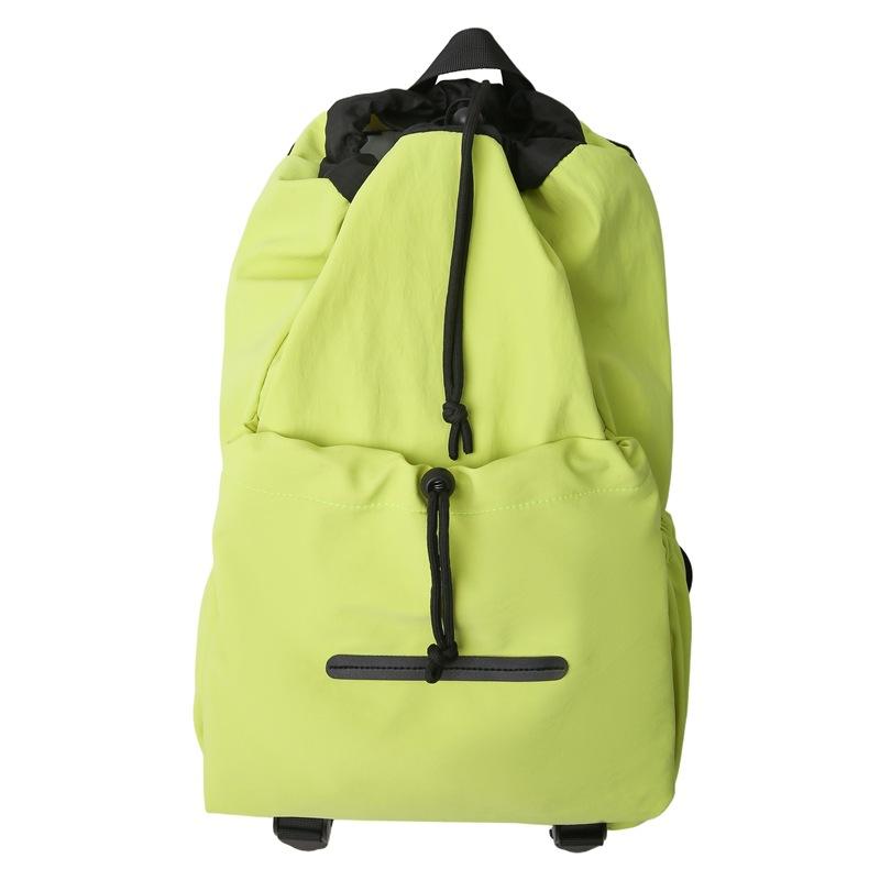 Student Schoolbag Lightweight Sports Backpack Women's Drawstring Backpack