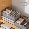 Schubladen-Stil Stoff Unterwäsche Organizer: Aufbewahrungsbox für Socken und Slips für den Kleiderschrank