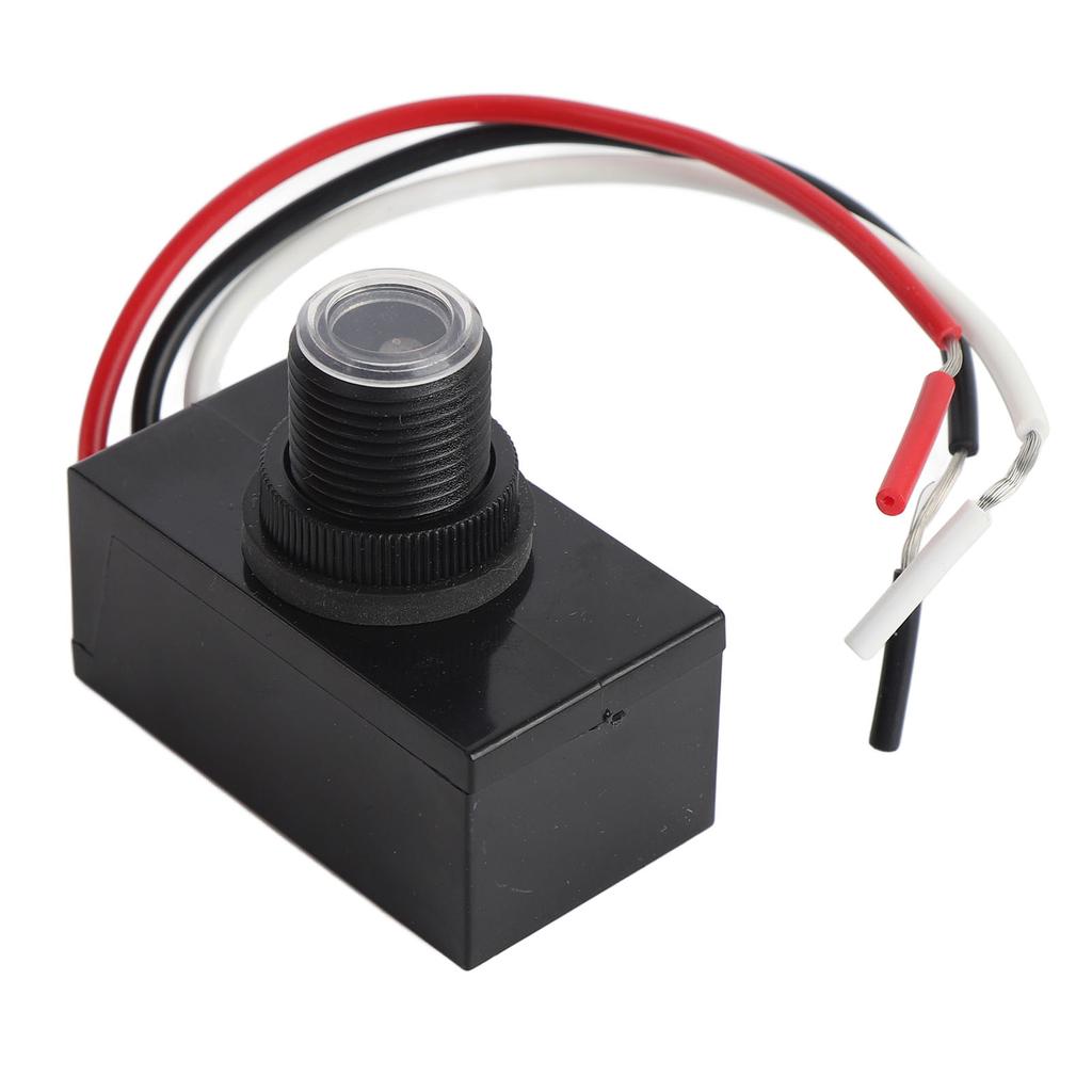 Photocell Light Sensor IP65 Proof Level Multifunctional Compact Outdoor Photoelectric Light Control Photocell Sensor