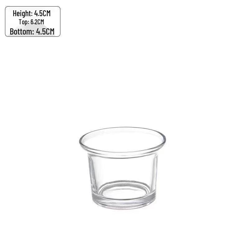 Creative Transparent Glass Candle Holder