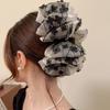 Mehrschichtige Blumen-Schleifen-Haarspange für voluminöses Styling