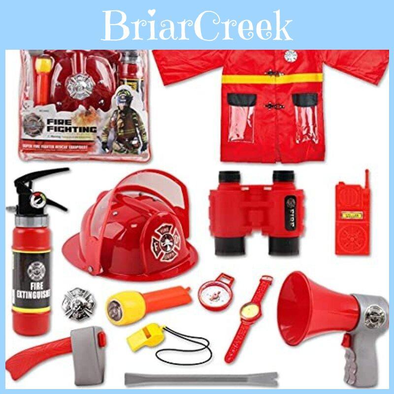Cross-border Pretend Play Toy Set Firefighter Roleplay Kit For Children