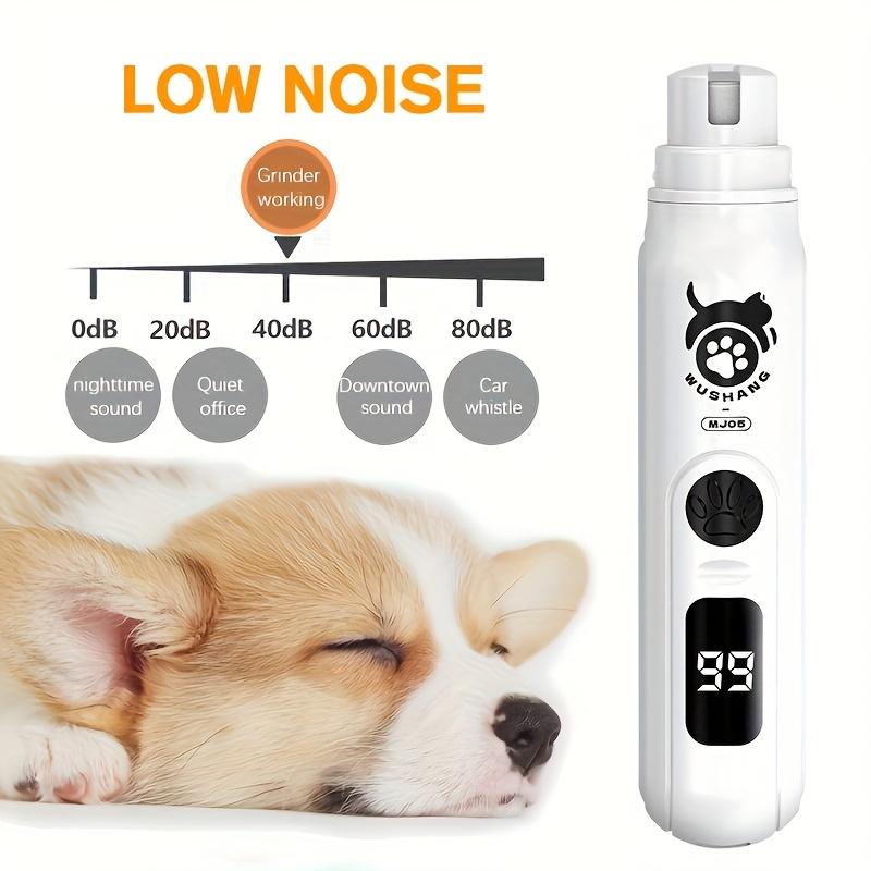 Dog nail polisher is a quiet and painless nail trimmer suitable for large dogs with USB charging, safe, efficient, and durable care