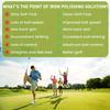 Golf Club Cleaner Kit with Polishing Paste & Metal Cleaner  Premium Sponge & Soft Cloths Restores Shine & Prevents Tarnish