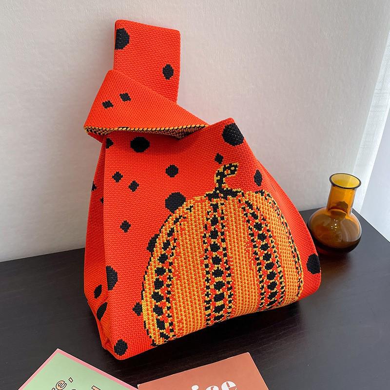 Damen Dick Gestrickte Gewebte Tragetasche - Geschenk- & Souvenir-Handtasche