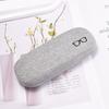 Fashion Retro Portable Glasses Case for Men Women Linen Cloth Compression Resistance Eyeglass Cases Cover Hard Glasses Box Storage