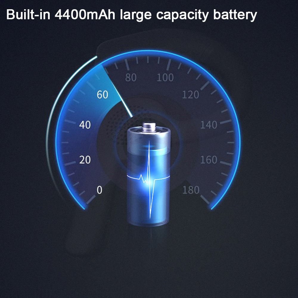 With LED Light Violent Turbofan Brushless Motor Power Air Duster Mini Turbo Jet Fan Car