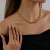 Yori Trendy Stainless Steel Summer Golden Necklace 18K Gold Color PVD Plated Daily Jewelry Gifts 2025 New