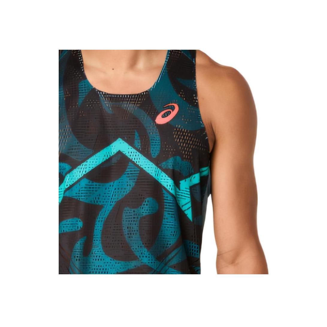 

Asics Metaspeed Comfortable Casual Fashion Lightweight Vest Men vests Atlantis-Blue 2091A806-412 XL