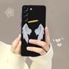 Phone Shell For Samsung Galaxy S23 S22 S21 S20 Fe Ultra S10 S9 S8 Plus Note 20ultra 10plus Case Cover Girl Angel And Demon Wings