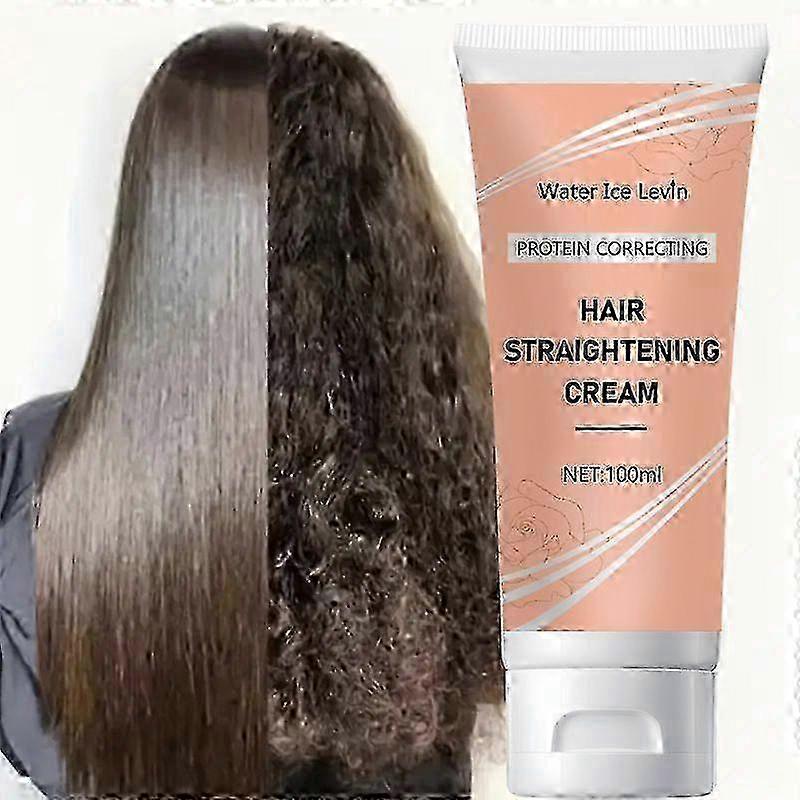 1 Stück Glättungscreme für Haare, Seidenglanz-Kollagenbehandlung für lockiges Haar