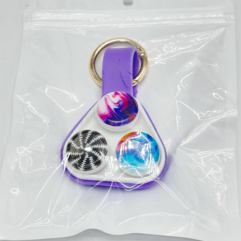 Elastic Magnetic Stress Relief Keychain