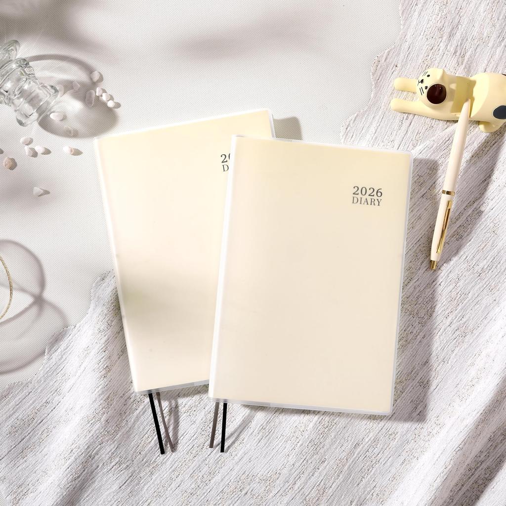 2026 A5 Daily 2026 December Planner, Size, Diary, White, (Starts 2025)