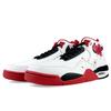 Nike Flight Legacy Mid top Vintage Basketball Shoes Unisex Black White Red BQ4212-100(Team40-)