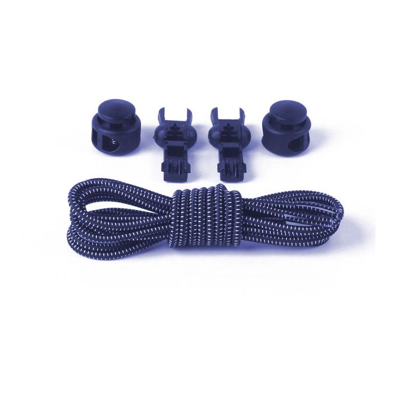 1 Pair of Elastic Shoelaces, Suitable for Children and Adults Stretching Lock Lazy Laces ,  Spring Retractable Sports Shoelaces