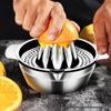 304 Stainless Steel Thickened Hand-Press Juicer for Lemons and Oranges with Customizable Logo
