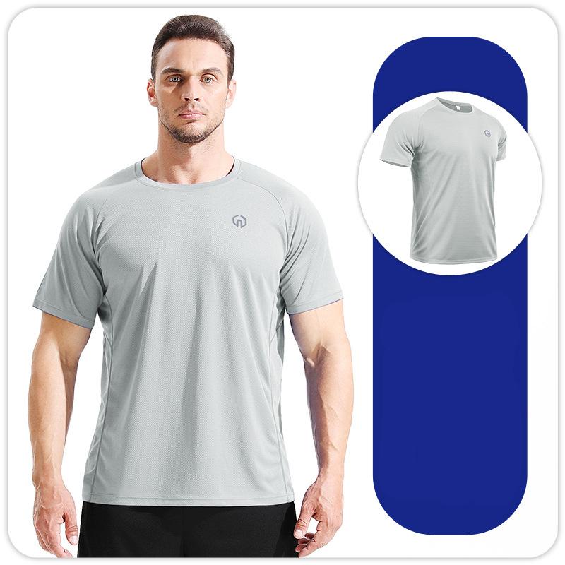 T-shirts de course pour hommes T-shirt de sport Hauts de fitness Vêtements de sport à séchage rapide Veste d'entraînement Vêtements de gym Maillots M L XL XXL 3XL 4XL