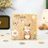 Personalized Piggy Bank with Name Kids Coin Bank Wooden Piggy Banks Gift Kid Christmas Gift Nursery Decor Money Box for Children