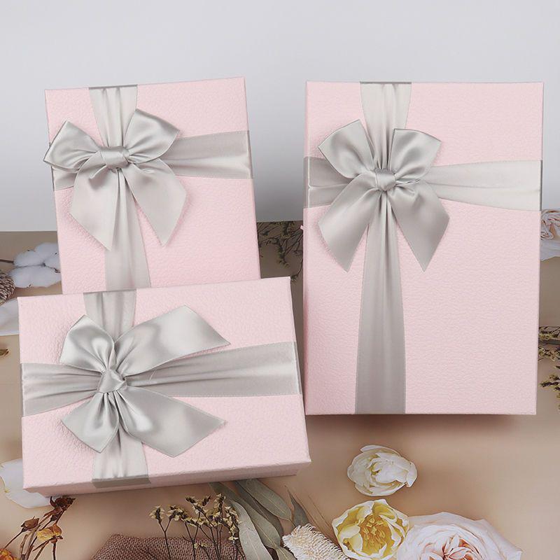 Exquisite Scarf Gift Box - Stylish Birthday Gift for Girls, Empty Packaging