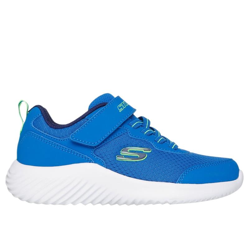 Skechers Kids Bounder-Techrox Comfortable Versatile Fashion Simple Low-Top Casual Shoes Kids sneaker Blue 403906L-BLU