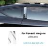 B Pillars Sticker For Renault Megane Hatchback 2009 2010 2011 2012 2013 2014 2015 Carbon Fiber Pattern Car Window Pillar Posts.