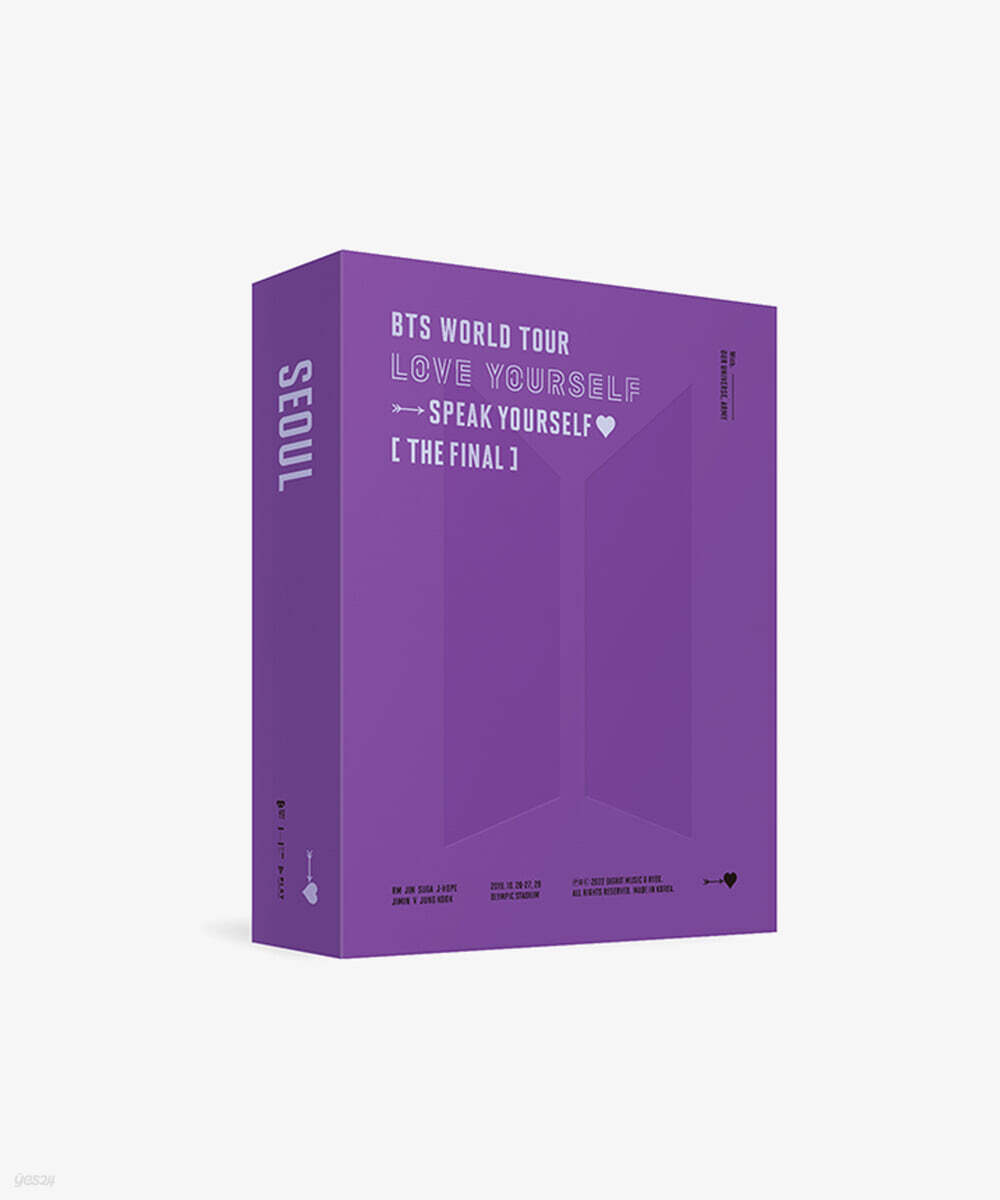 

BTS (BTS) - BTS WORLD TOUR ‘LOVE YOURSELF : SPEAK YOURSELF’ [THE FINAL] [Digital Code]