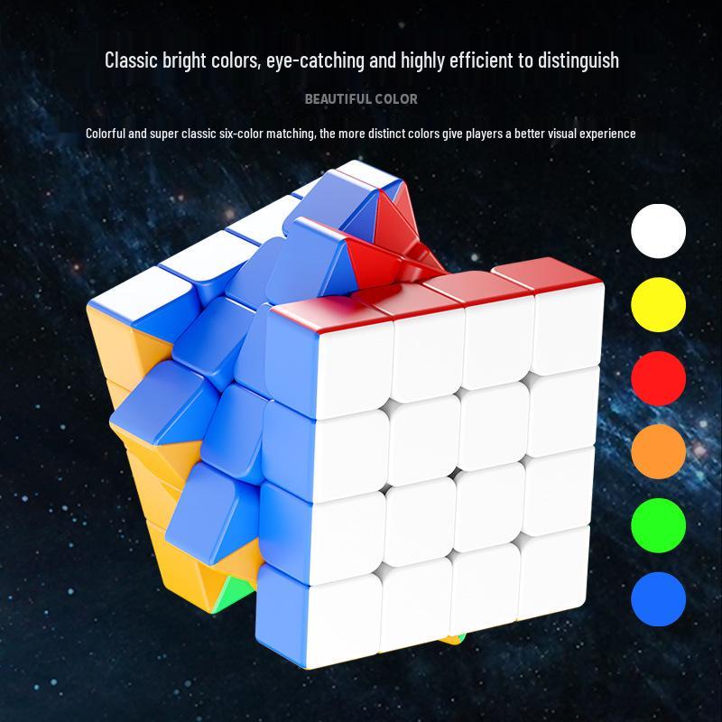 Holy Hand Demon Saint 4th Tier Magnetic Color Speed Rubik's Cube - Children's Educational Toy