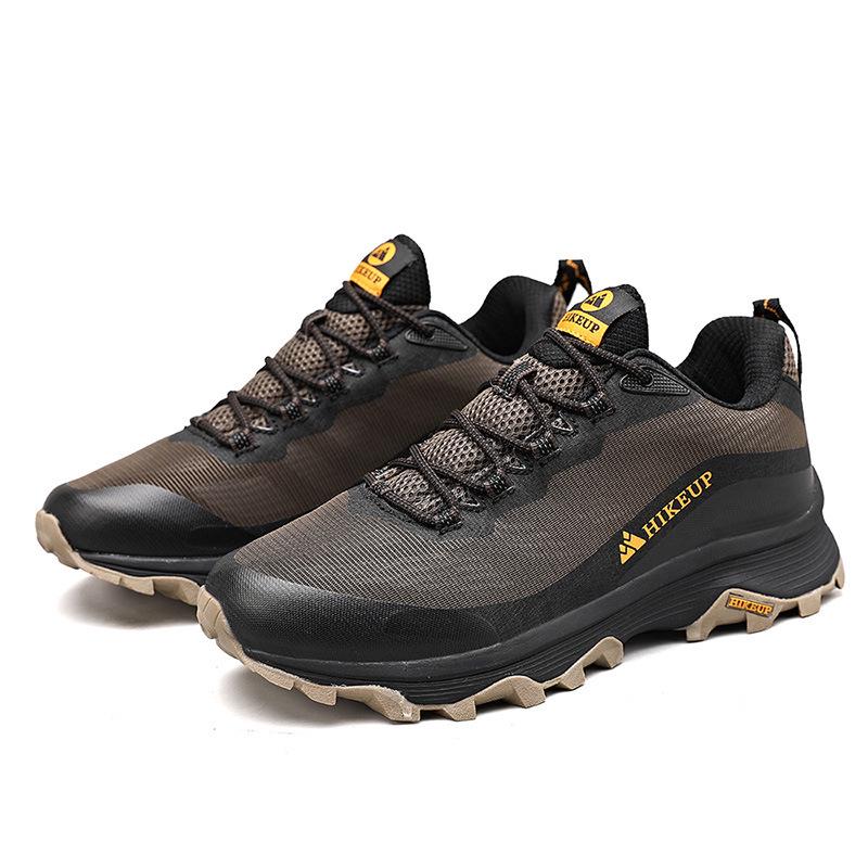 Men's Breathable Hiking Shoes - Comfortable Outdoor Mountaineering Footwear