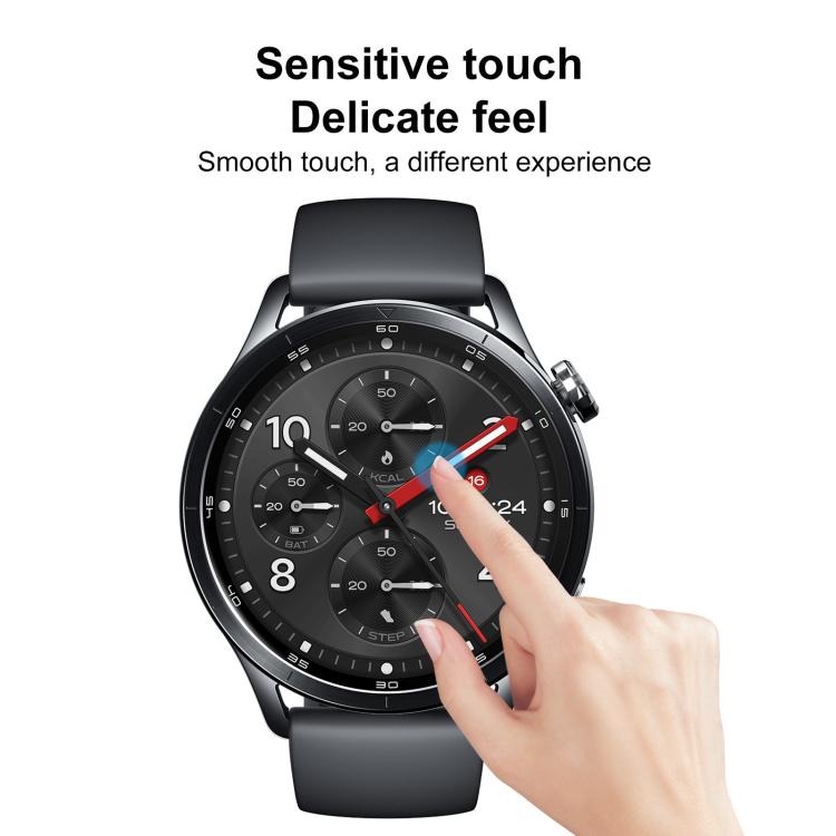 5er-Pack gebogene 3D-Verbund-Weichbildschirmschutzfolie für Xiaomi Watch S5 46mm