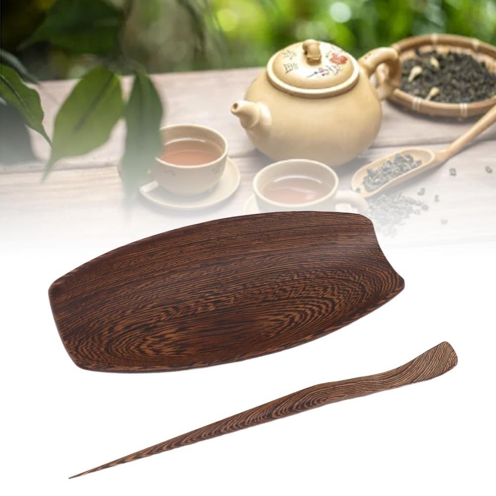 2pcs set Loose Leaf Tea Scoop Set Ergonomic Long Handle Tea Making Tool Kit  Chinese Tea Culture
