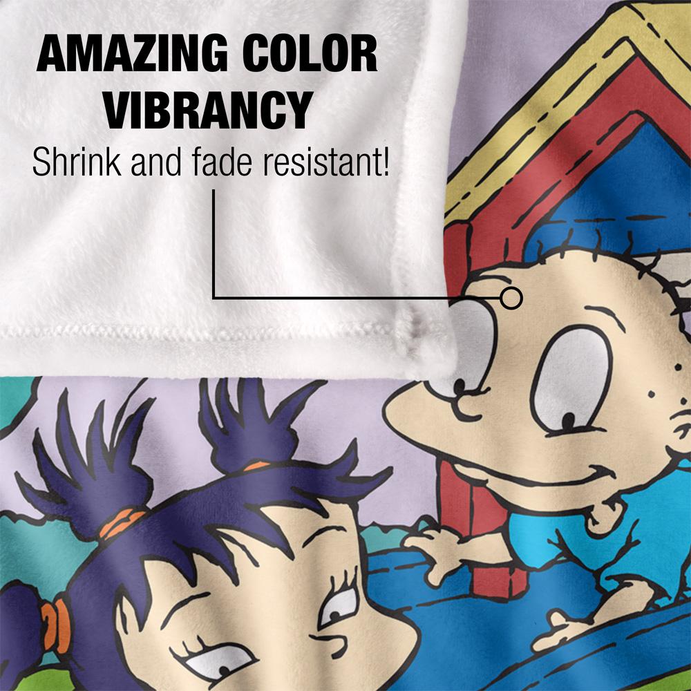 Rugrats Silky Playground Supersoft Blanket
