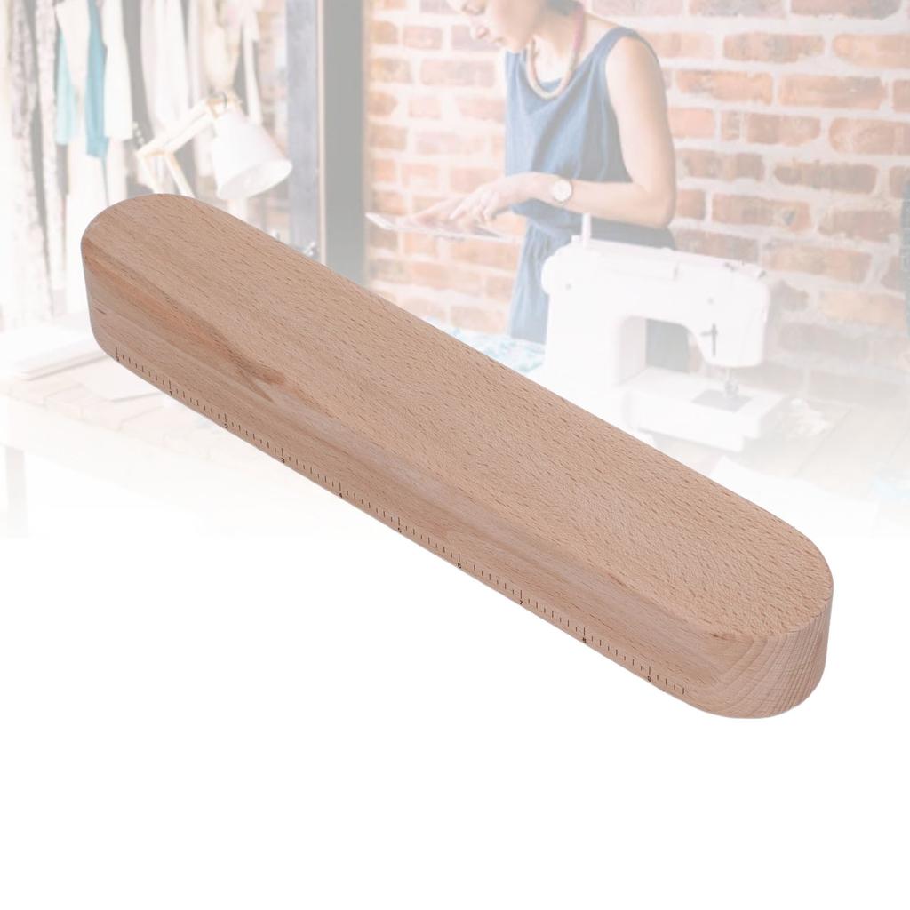 Tailors Hard Wood Beech Multi Purpose Sewing Tool for Ironing Quilting Steaming