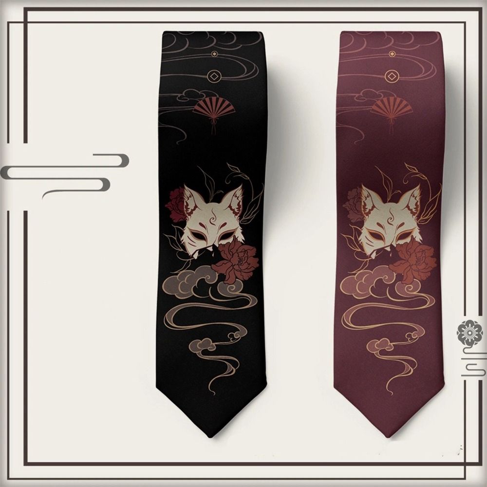 style Costume Accessories Props Jacquard JK Uniform Ties Cosplay Tie Anime Neck Tie Men Ties