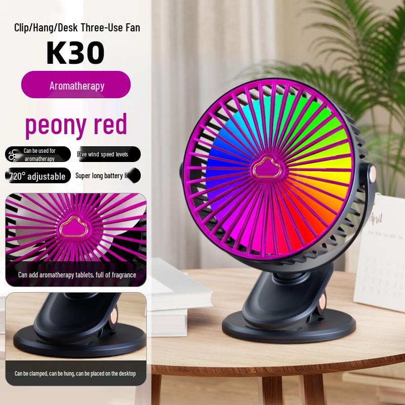 

Compact USB Desk Fan: Silent, Strong Wind, Portable Air Suspension for Office 23.3 x 14.8 x 11 cm