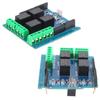 4-Kanal Relaismodul Steuerplatine Harz Erweiterungsschild mit Onboard-Anzeige DC5V