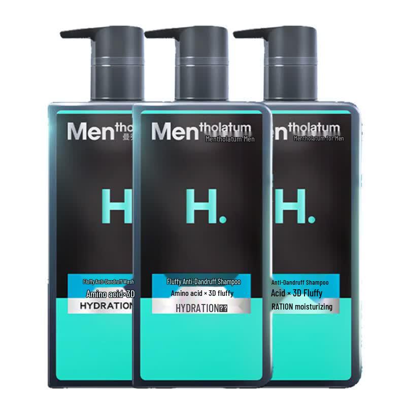 Mentholatum Men s Volumizing & Oil Control Shampoo (3 x 500ml)