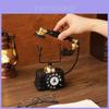 Vintage Retro Pryskyřičná Telefonní Dekorace Pro Domácí Kancelář Bar Styling Dárek Pro Dospělé