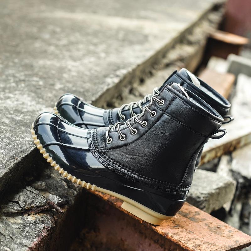 Autumn and winter new snow boots for women, popular in Europe and the United States, warm duck hunting shoes for women, snow boots, waterproof shoes