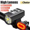 Cycling Light Super Bright Bicycle Front Light Rechargeable Bike Headlight Waterproof Mountain Road Bike Flashlight Bicycle Lamp