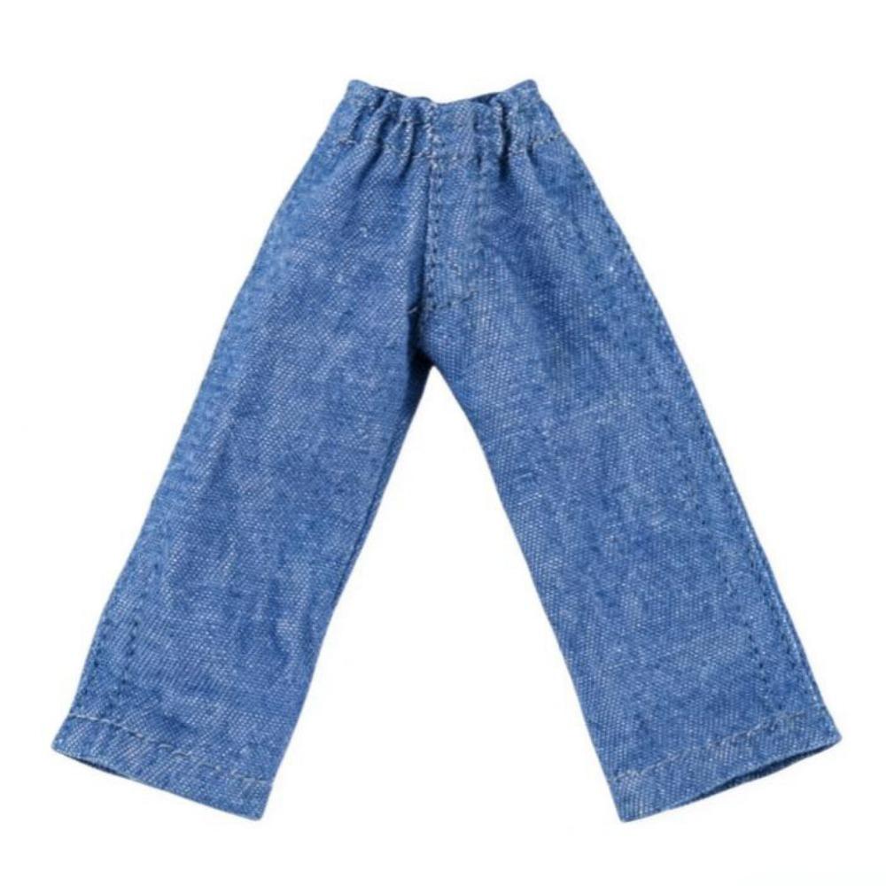 Casual 1/12 Doll Clothes Hoodies Jeans Pants Set Model Fit for Bjd OB11 Doll/for 1/12 Doll