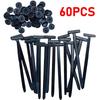 10-200pcs Nylon Cable Tie Buckle Self-Locking Zip Ties Holder with Pin And Button Multi-Purpose Cable Tie Tool for Car Repair