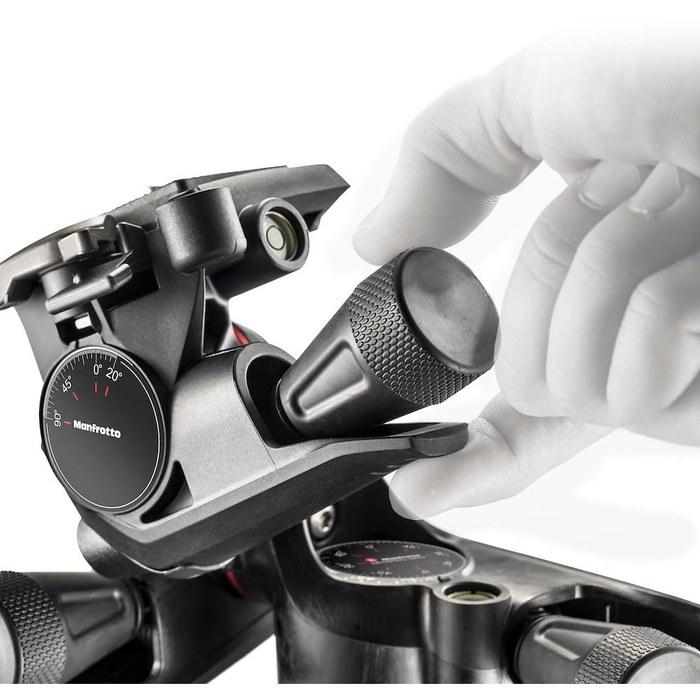 Manfrotto XPRO Gear 3-Way Head Black/White