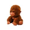 Plush Stuffed Monkey Toy Soft Animal Doll Cuddly Plushie Figure for Kids and Adults Perfect for Bedroom Living Room Decor