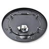 For 07-18 Jeep Wrangler JK Aluminum Gas Tank Cap Locking Fuel Filler Door Cover