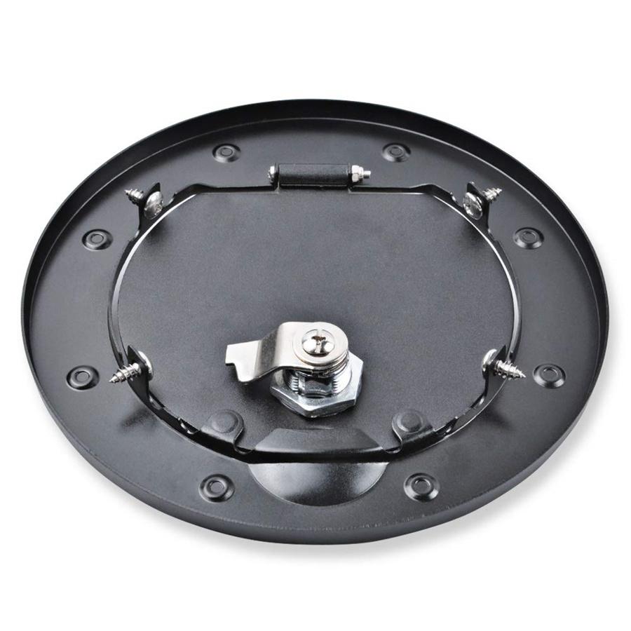 For 07-18 Jeep Wrangler JK Aluminum Gas Tank Cap Locking Fuel Filler Door Cover